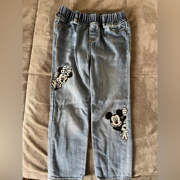 Gap x Disney Minnie Mouse Mickey Mouse Jeans - Picture 1 of 5